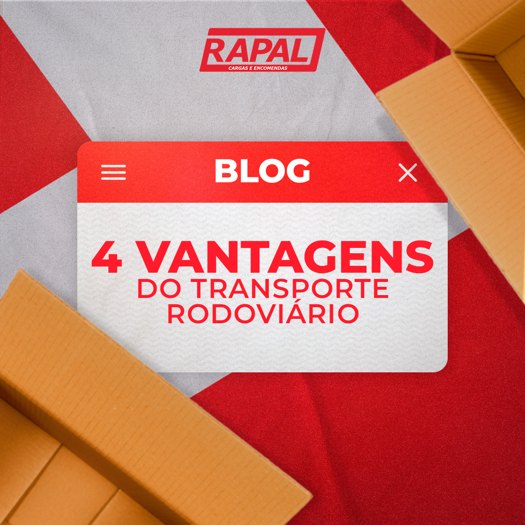 4 vantagens do Transporte Rodoviário